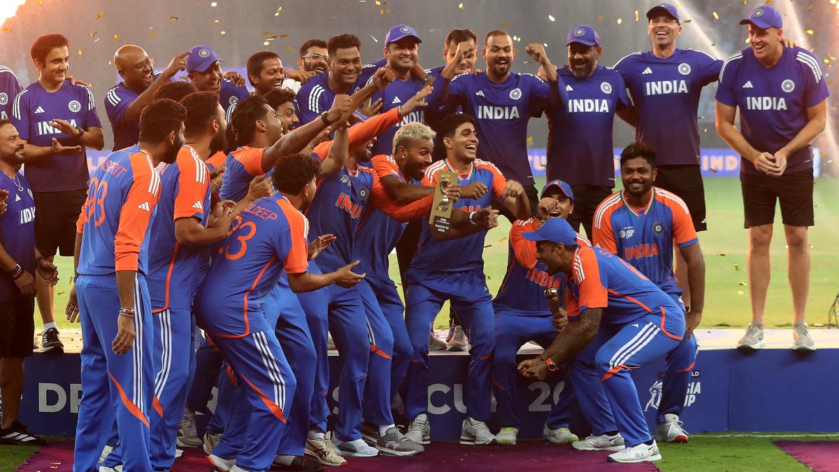 India denied Asia Cup trophy, celebrates with mock silverware – The Headlines