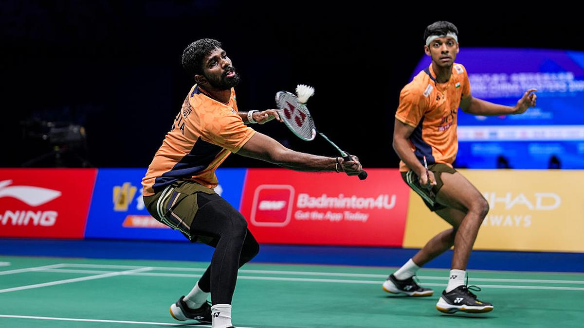 Satwik-Chirag pair finishes runner-up at China Masters 2025 – The Headlines