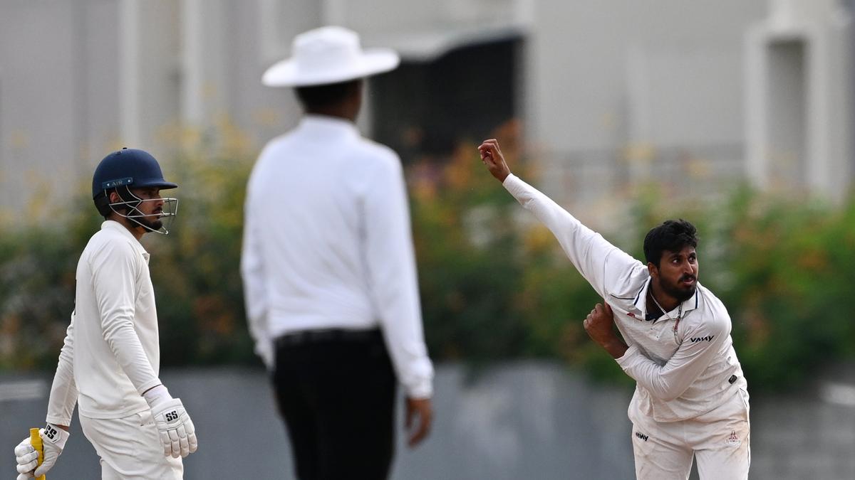 Buchi Babu Trophy 2025: P. Vidyuth stars as TNCA President’s XI brushes past J&K to reach final – The Headlines