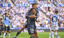 La Liga 2025-26: Mbappe shines as 10-Man Real Madrid holds on for 2-1 victory at Real Sociedad – The Headlines