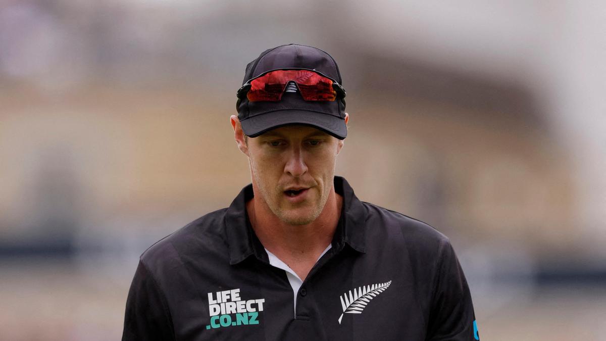 New Zealand’s Jamieson ruled out of England ODI series due to stiffness – The Headlines