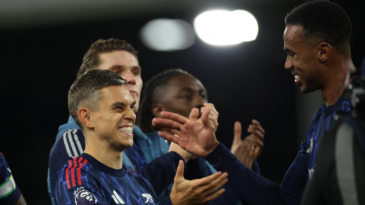 Premier League 2025-26: Arsenal stays top as Trossard seals gritty win at Fulham – The Headlines