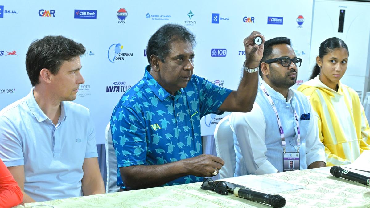 Chennai Open: Teenager Maaya drawn to face fellow wildcard Shrivalli in WTA 250 event – The Headlines