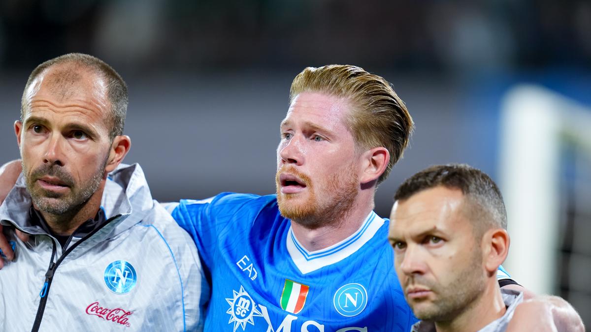 Serie A: Napoli’s De Bruyne unlikely to play again this year as club confirms hamstring injury – The Headlines