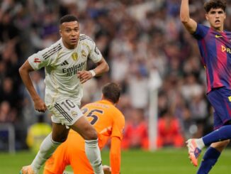 Mbappe equals Cristiano Ronaldo’s El Clasico record – The Headlines