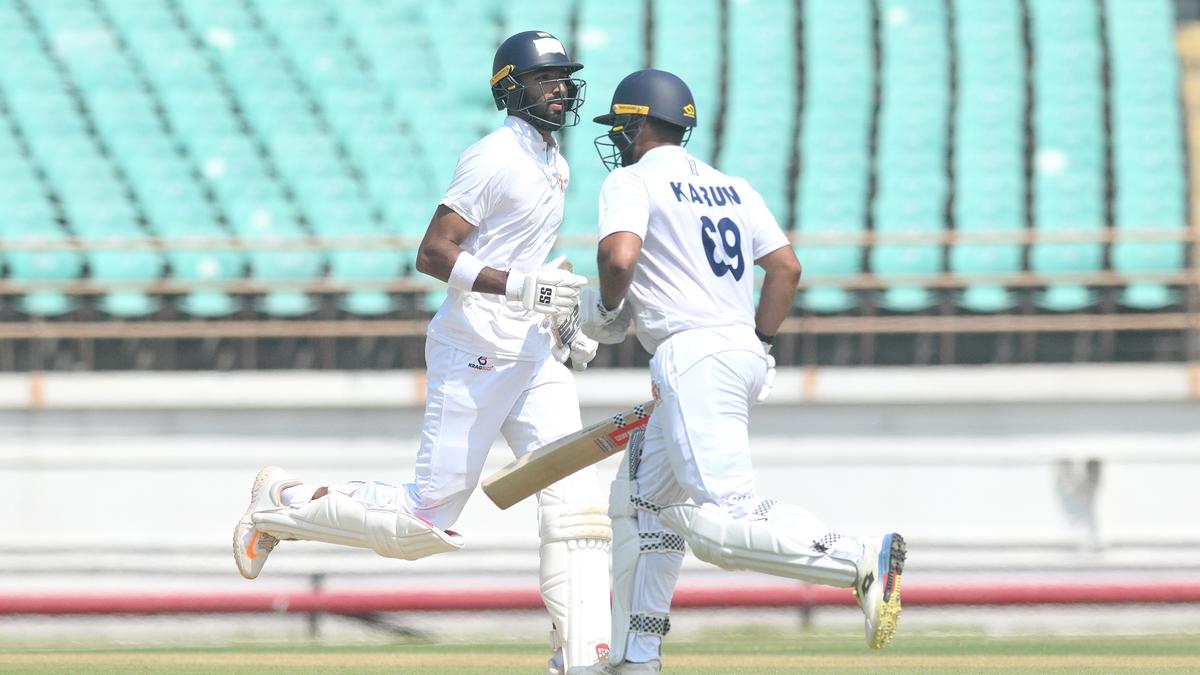 Ranji Trophy 2025-26: Padikkal, Karun partnership puts Karnataka in control against Saurashtra on day 1 – The Headlines