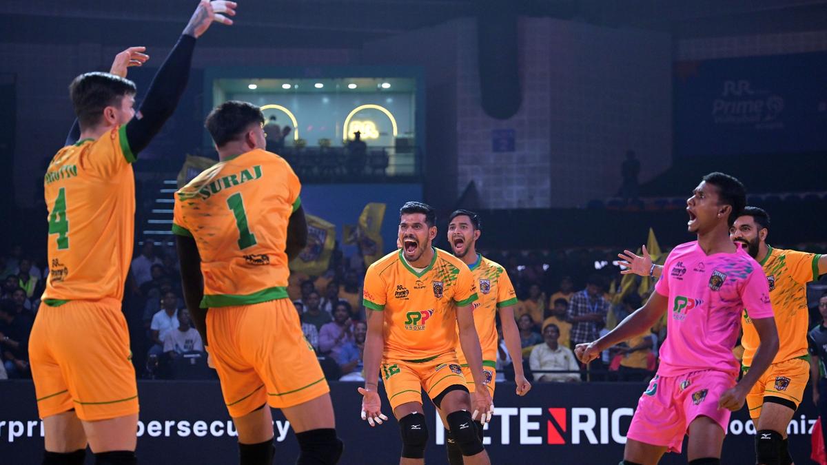 PVL 2025: Chennai Blitz beats Goa Guardians in memorable five-set thriller – The Headlines PVL 2025: Chennai Blitz beats Goa Guardians in memorable five-set thriller – The Headlines
