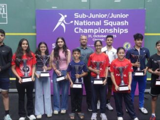 Indian sports wrap, October 31: Arihant, Anika win U-19 titles at Sub-Junior/Junior squash nationals – The Headlines