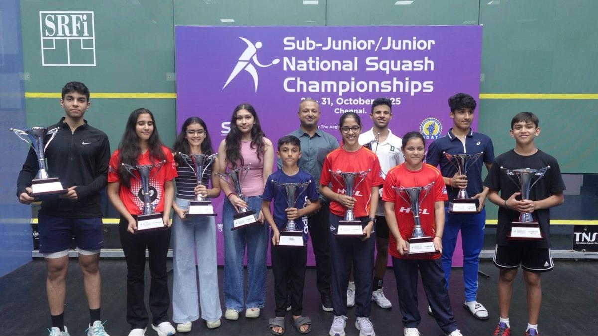 Indian sports wrap, October 31: Arihant, Anika win U-19 titles at Sub-Junior/Junior squash nationals – The Headlines