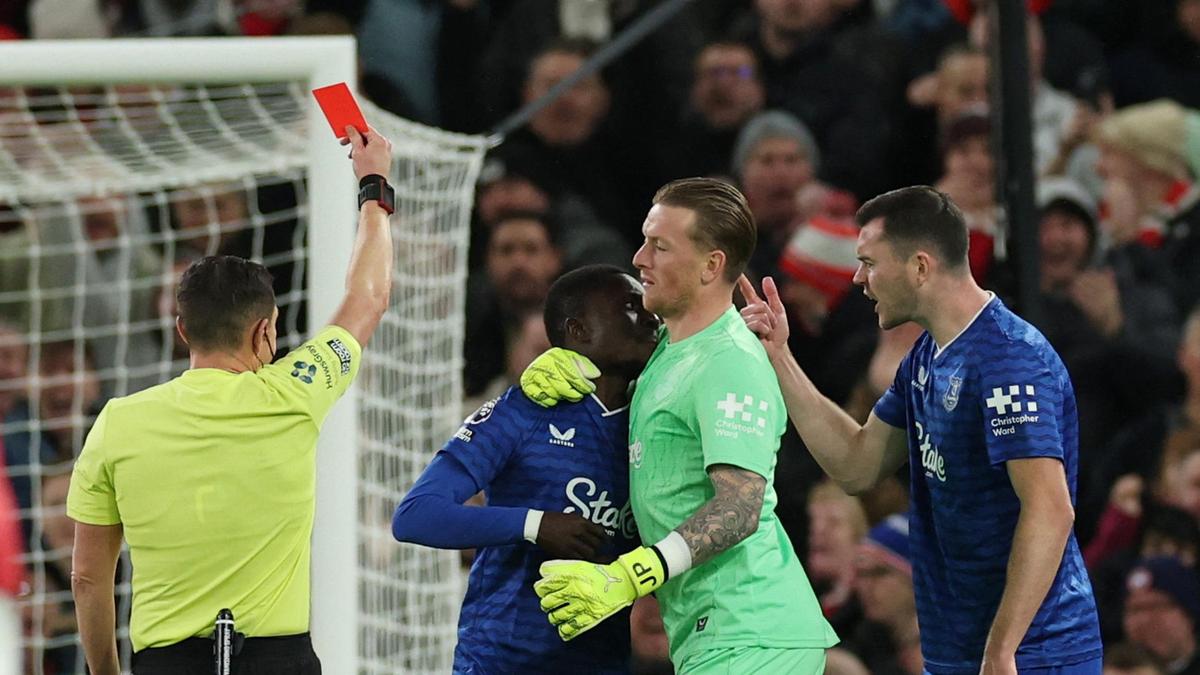 Premier League 2025-26: Everton’s Gueye has appeal against red card for slapping teammate rejected – The Headlines