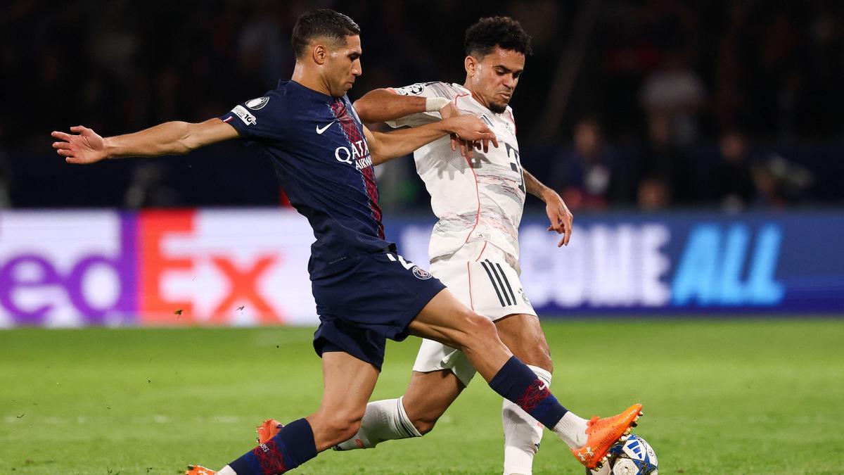 Bayern winger Diaz banned for three games after red card in win over PSG – The Headlines