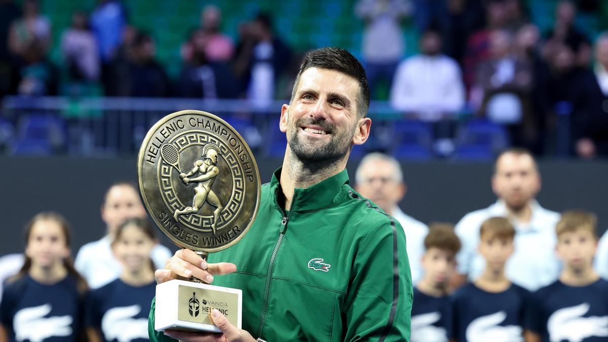 Djokovic wins 101st title after beating Musetti in Hellenic Championship final – The Headlines