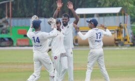 Ranji Trophy 2025-26, Round 4: Nidheesh wrecks Saurashtra to put Kerala in command on Day 1 – The Headlines