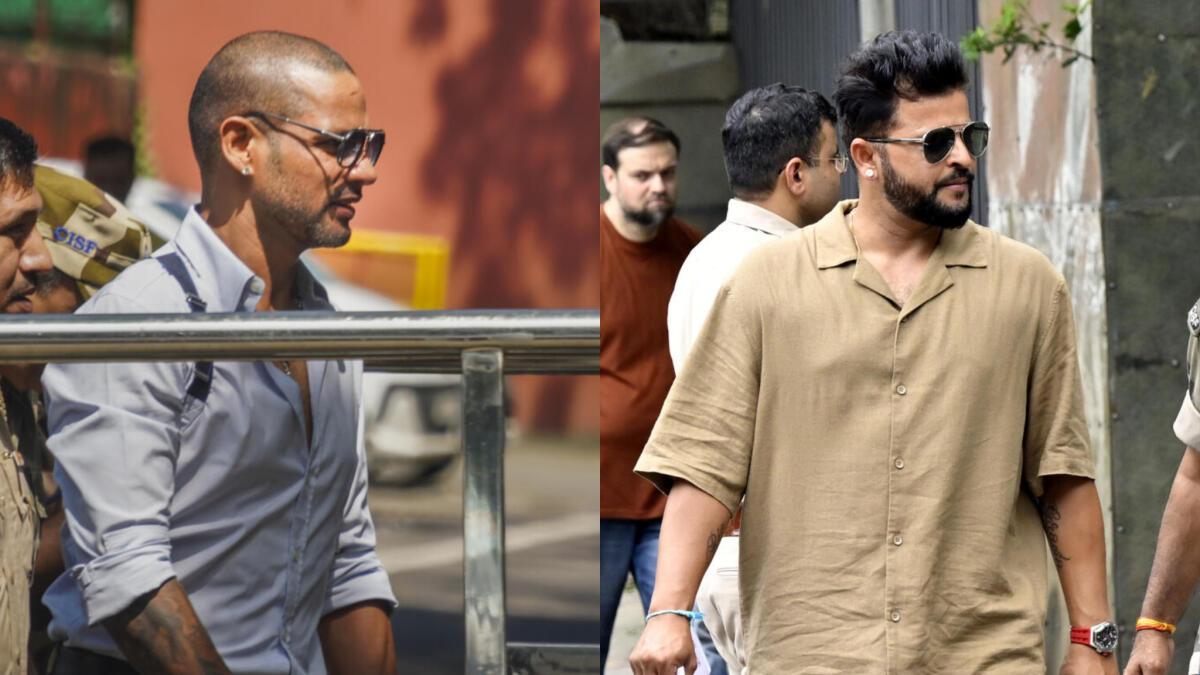ED attaches assets worth Rs 11.14 crore of former cricketers Shikhar Dhawan and Suresh Raina in money-laundering probe – The Headlines
