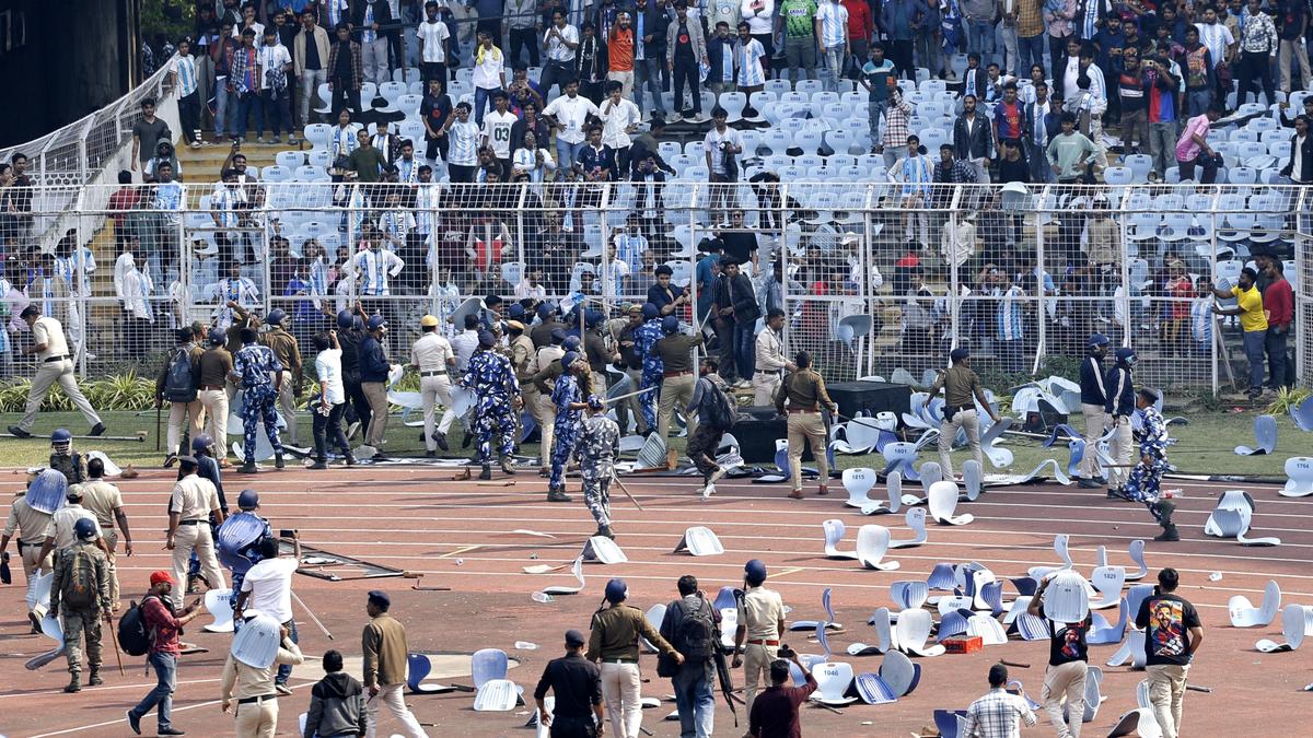 Lionel Messi GOAT India Tour organiser Satadru Dutta detained after chaos during Kolkata visit – The Headlines