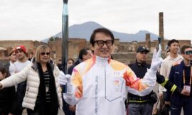 Jackie Chan carries the Milan Cortina Olympic torch through the ruins of Pompeii – The Headlines