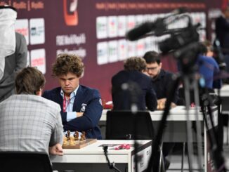 WATCH: Magnus Carlsen shoves camera after losing game at FIDE World Rapid and Blitz Championships 2025 – The Headlines