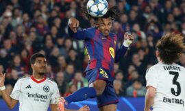 Champions League 2025-26: Kounde scores twice as Barcelona beats Frankfurt 2-1 – The Headlines
