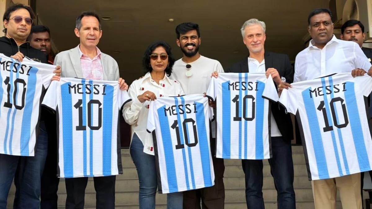 Lionel Messi’s entourage visits Hyderabad venue ahead of GOAT Tour – The Headlines