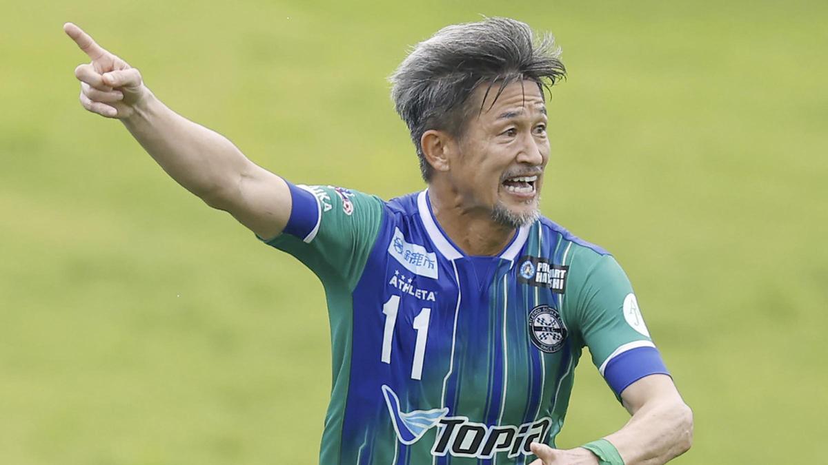Age is just a number: Fifty eight-year-old ‘King Kazu’ of Japan to continue playing football – The Headlines