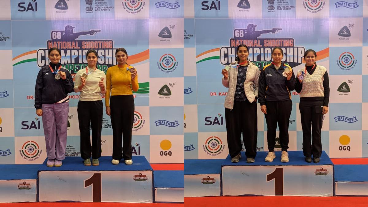 Indian sports wrap, December 15: Manu Bhaker, Simranpreet Brar strike gold at Nationals – The Headlines